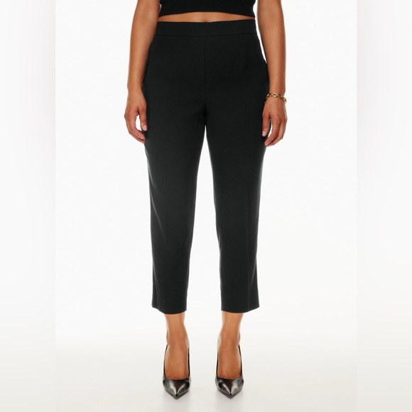 T. Babaton Conan crop pant black - Picture 2 of 2